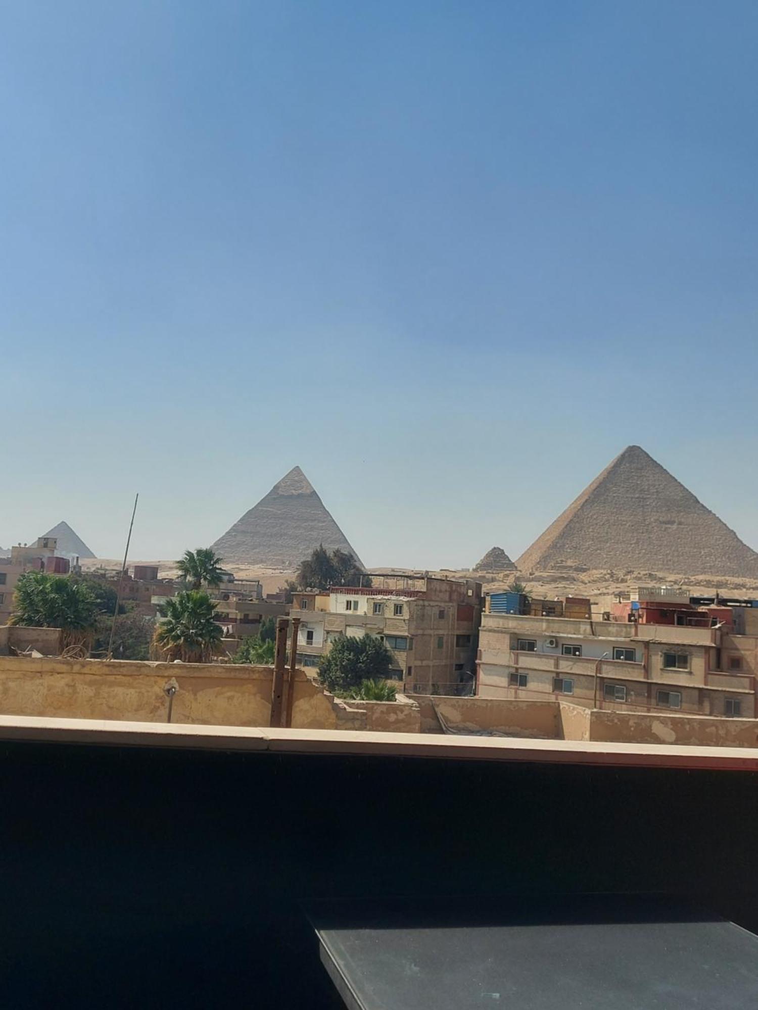 Orion Pyramids View Hotell Kafret el-Gabal Exteriör bild