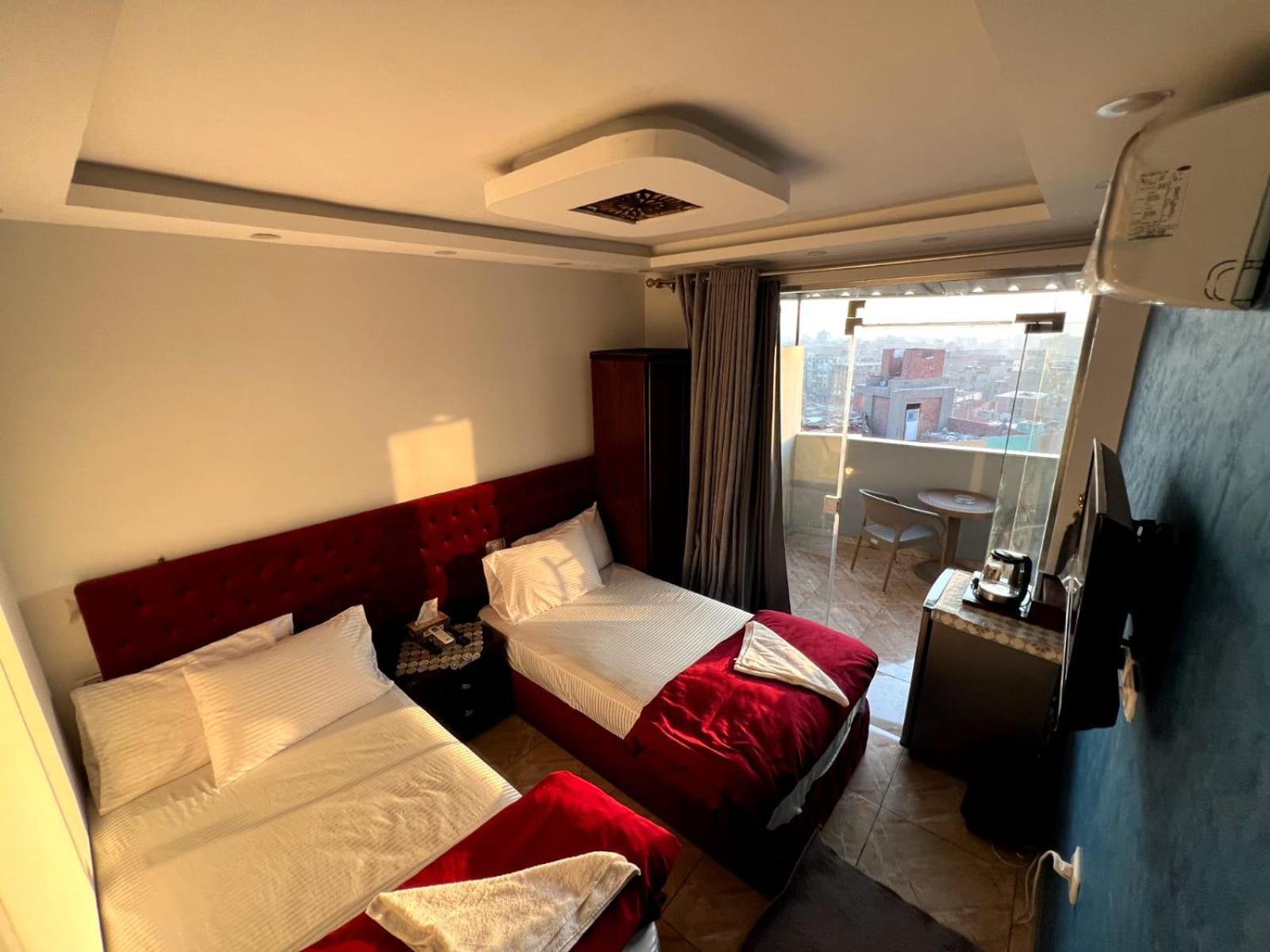 Orion Pyramids View Hotell Kafret el-Gabal Exteriör bild
